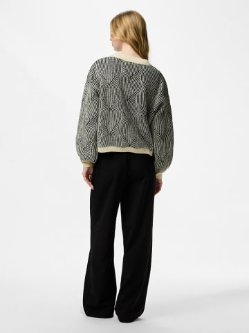 Pieces Trui "Pcjenna" zwart/beige