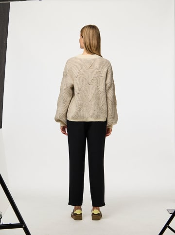 Pieces Pullover "Pcjenna" in Creme