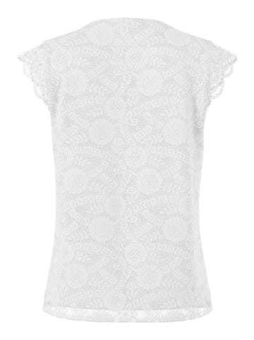 Pieces Blusentop "Olline" in Weiß