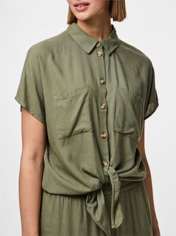 Pieces Bluse "Pia" in Khaki