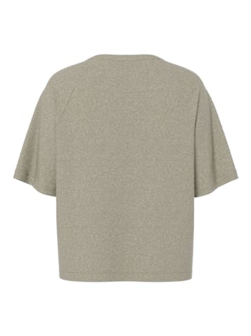 Pieces Koszulka "Bree" w kolorze beżowym