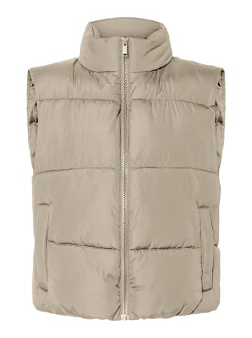 Pieces Bodywarmer "Pcbee" zandkleurig