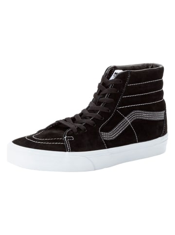 Vans Leder-Sneakers "SK8 Hi" in Schwarz