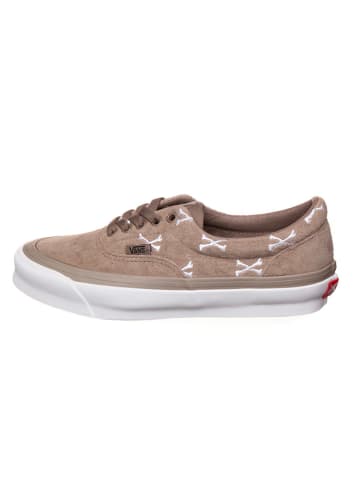 Vans Leder-Sneakers in Hellbraun
