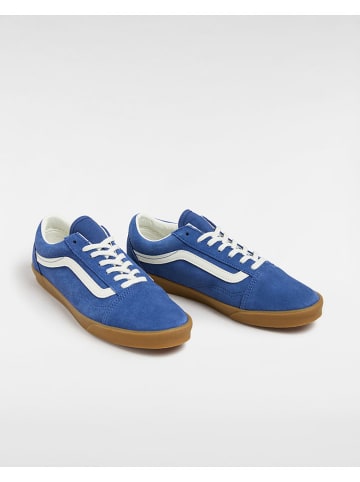 Vans Leder-Sneakers in Blau