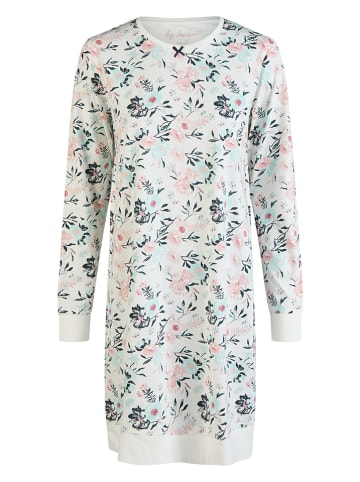 by Louise Nachthemd in Creme/ Rosa/ Türkis