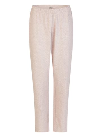 by Louise 2er-Set: Pyjama mit Kuschelsocken in Creme/ Rosa