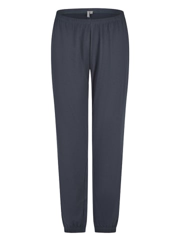 by Louise 2er-Set: Pyjama mit Kuschelsocken in Rosa/ Dunkelblau