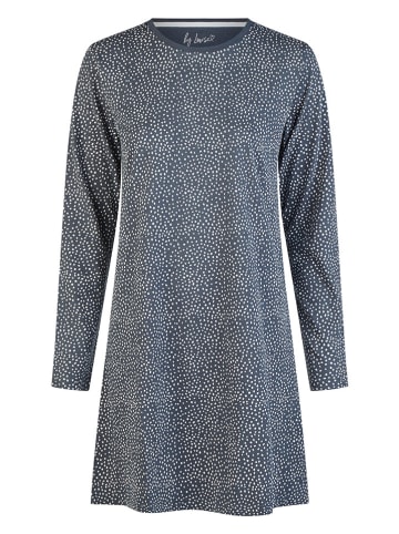 by Louise Nachthemd in Dunkelblau