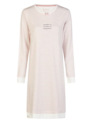 by Louise Nachthemd in Rosa/ Creme