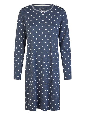 by Louise Koszula nocna w kolorze granatowym
