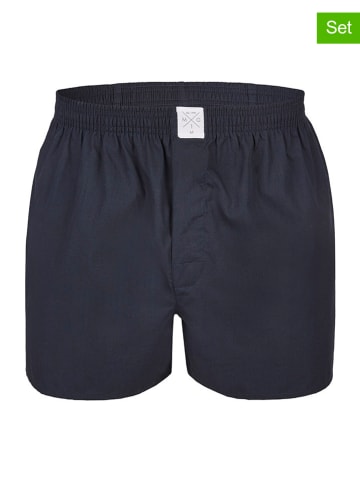 MG-1 3er-Set: Boxershorts in Dunkelblau