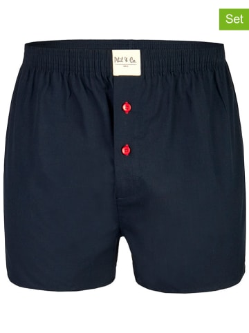 Phil & Co. Berlin Bokserki (3 pary) w kolorze granatowym