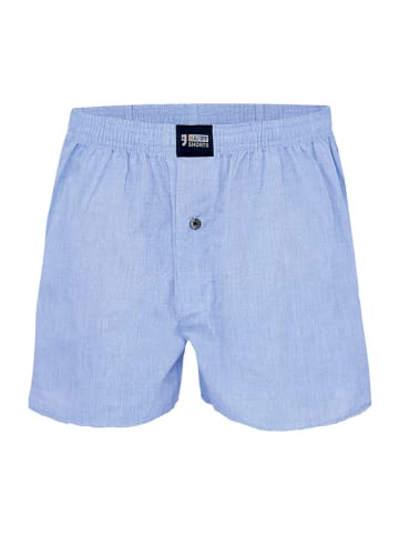 Happy Shorts 3er-Set: Boxershorts in Dunkelblau/ Dunkelgrün/ Hellblau