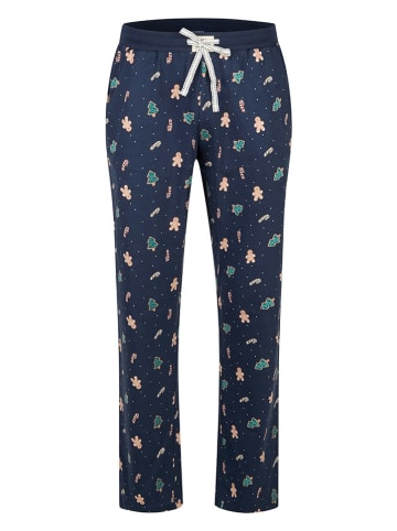 Happy Shorts Pyjama in Petrol/ Dunkelblau