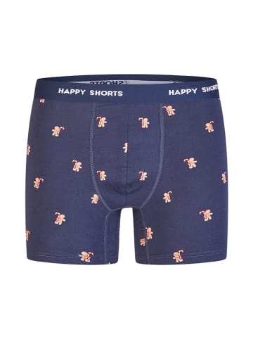 Happy Shorts Bokserki (2 pary) w kolorze granatowo-czerwonym