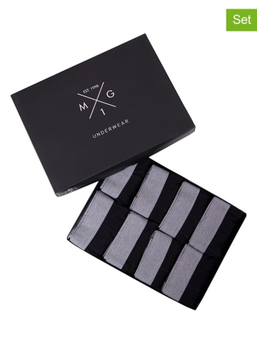 MG-1 Bokserki (8 par) w kolorze czarnym