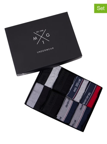 MG-1 Bokserki (8 par) w różnych kolorach