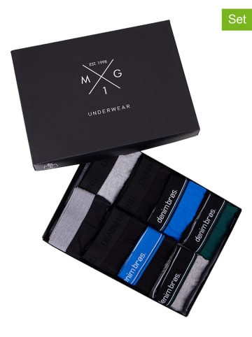 MG-1 Bokserki (8 par) w różnych kolorach