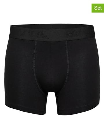 Phil & Co. Berlin Bokserki (3 pary) w kolorze czarnym