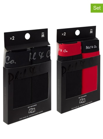 Phil & Co. Berlin Bokserki (4 pary) w różnych kolorach