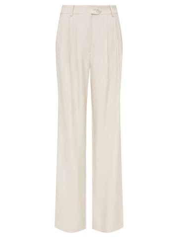 LeGer Spodnie "Edina" w kolorze kremowym