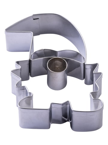 Fackelmann Roestvrijstalen uitsteekvorm "Kabouter" - (L)8 x (B)6 cm