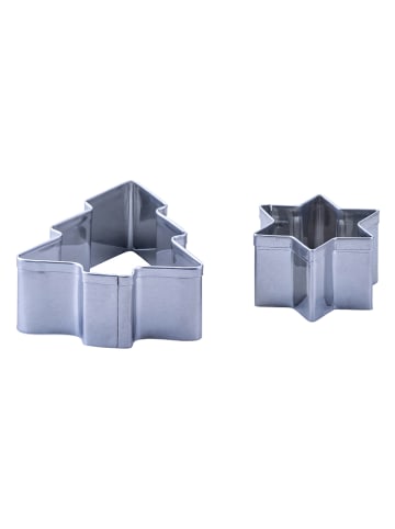 Fackelmann 2er-Set: Edelstahl-Ausstecher