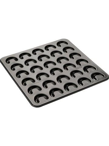 Zenker Blacha w kolorze czarnym do pieczenia ciasteczek - 31 x 30 cm