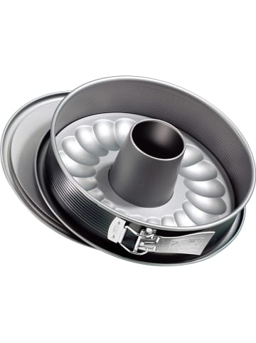 Zenker Tortownica "Energy" w kolorze antracytowo-srebrnym - Ø 28 cm