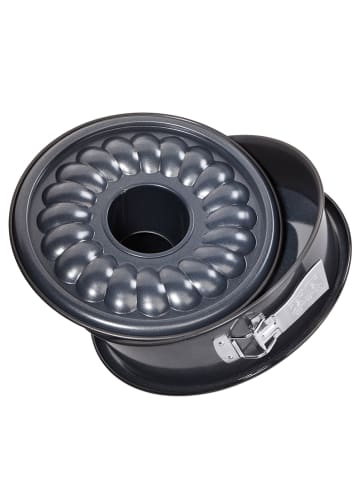 Zenker Tortownica "Deluxe" w kolorze czarnym - Ø 26 cm