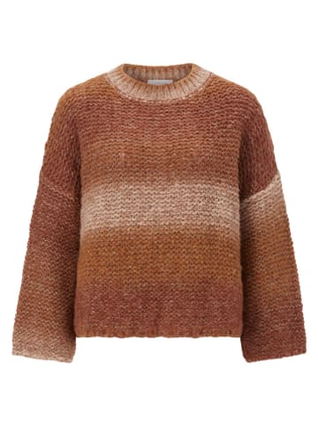 Rich&Royal Sweter w kolorze brązowym