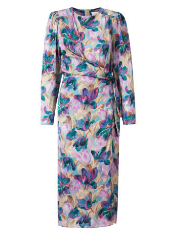 Rich&Royal Sukienka w kolorze beżowo-fioletowym