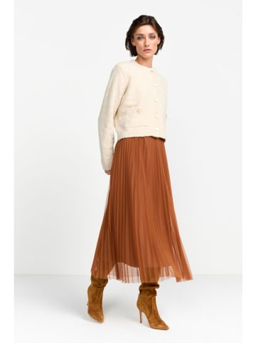 Rich&Royal Spódnica w kolorze karmelowym