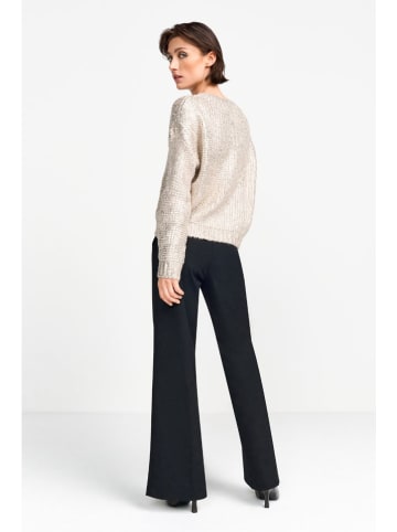 Rich&Royal Sweter w kolorze beżowym