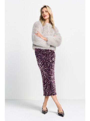 Rich&Royal Paillettenrock in Pink/ Schwarz