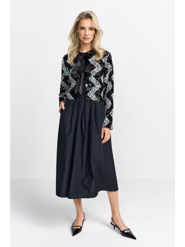 Rich & Royal Blazer in Schwarz/ Weiß