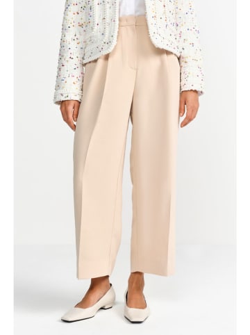 Rich&Royal Spodnie w kolorze kremowym