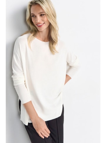 Rich&Royal Sweter w kolorze kremowym