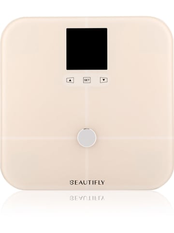 Beautifly Lichaamsanalyseweegschaal "Scanner" beige