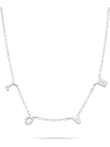 Tamaris Halskette mit Edelsteinen - (L)45 cm