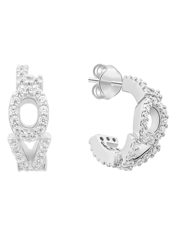 Tamaris Kolczyki-półkreole z cyrkoniami