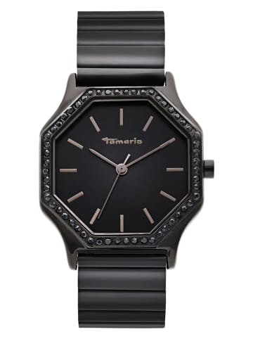 Tamaris Quarzuhr in Schwarz