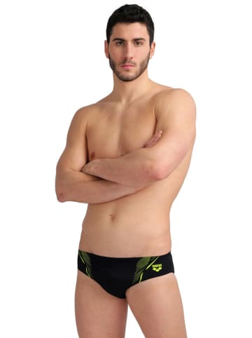 Arena Kąpielówki "Graphic" w kolorze czarnym