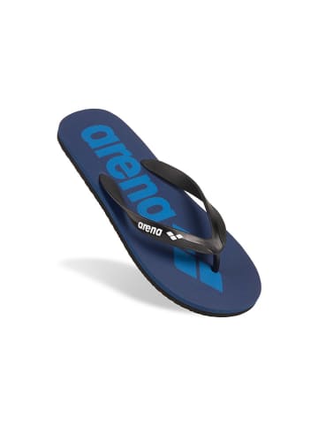 Arena Teenslippers blauw/zwart