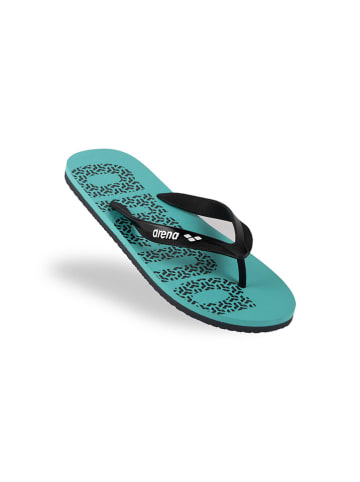 Arena Zehentrenner in Türkis/ Schwarz