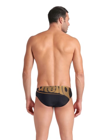 Arena Zwembroek zwart/oranje