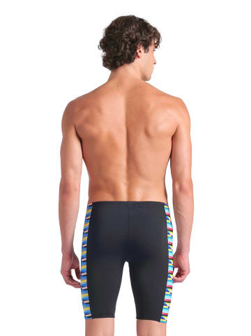 Arena Lange Badehose in Schwarz/ Bunt