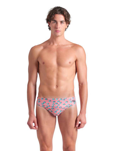 Arena Zwembroek lichtroze/turquoise