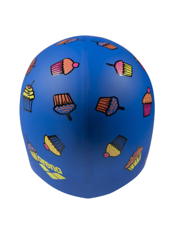 Arena Czepek pływacki w kolorze niebieskim ze wzorem